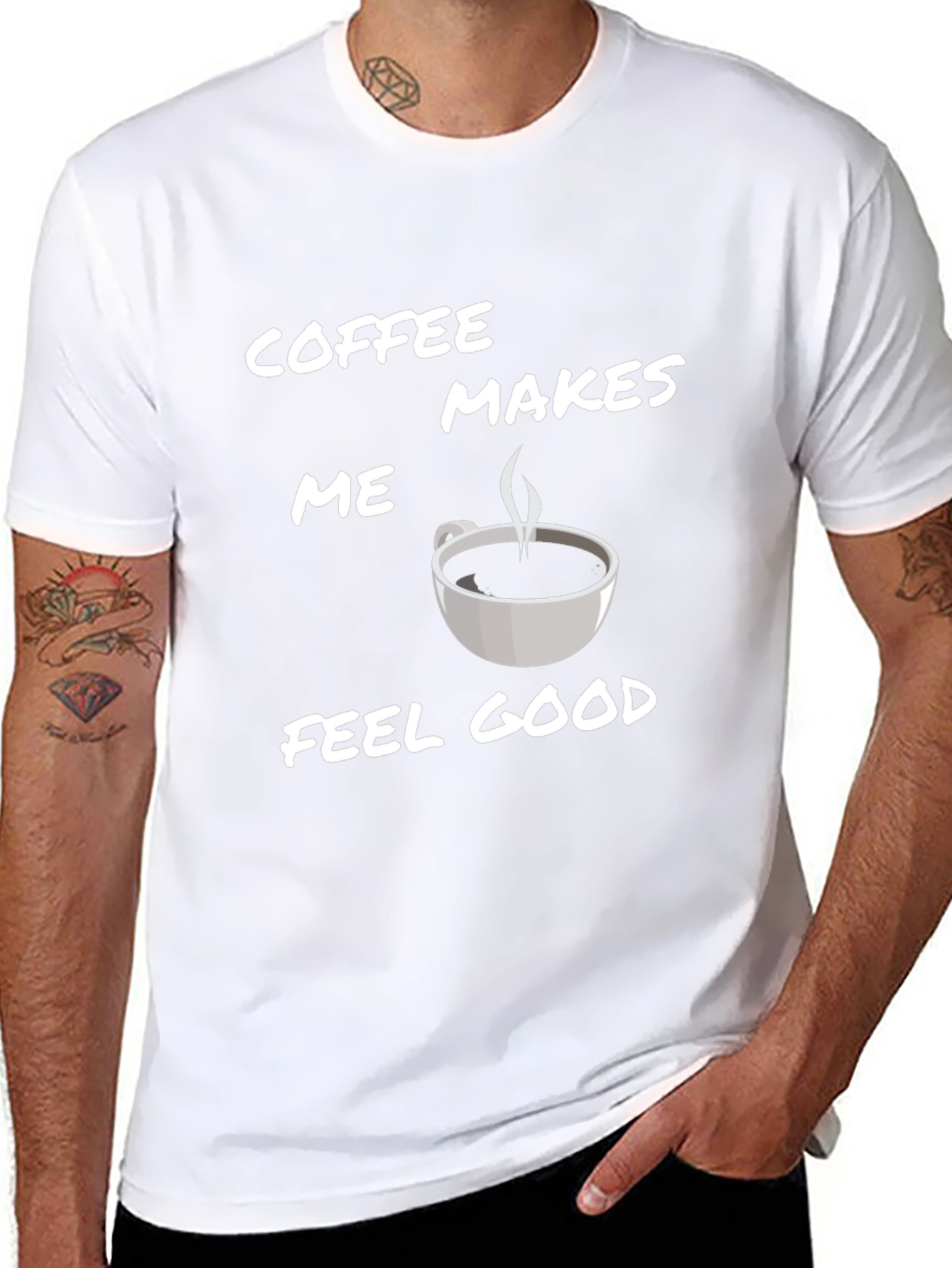 Coffee Makes Me Feel Good T-Shirt