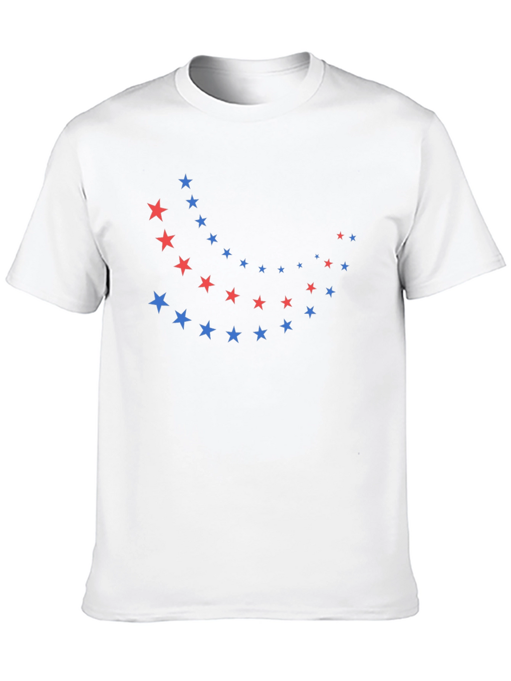 Stylish Black T-Shirt with Star Design