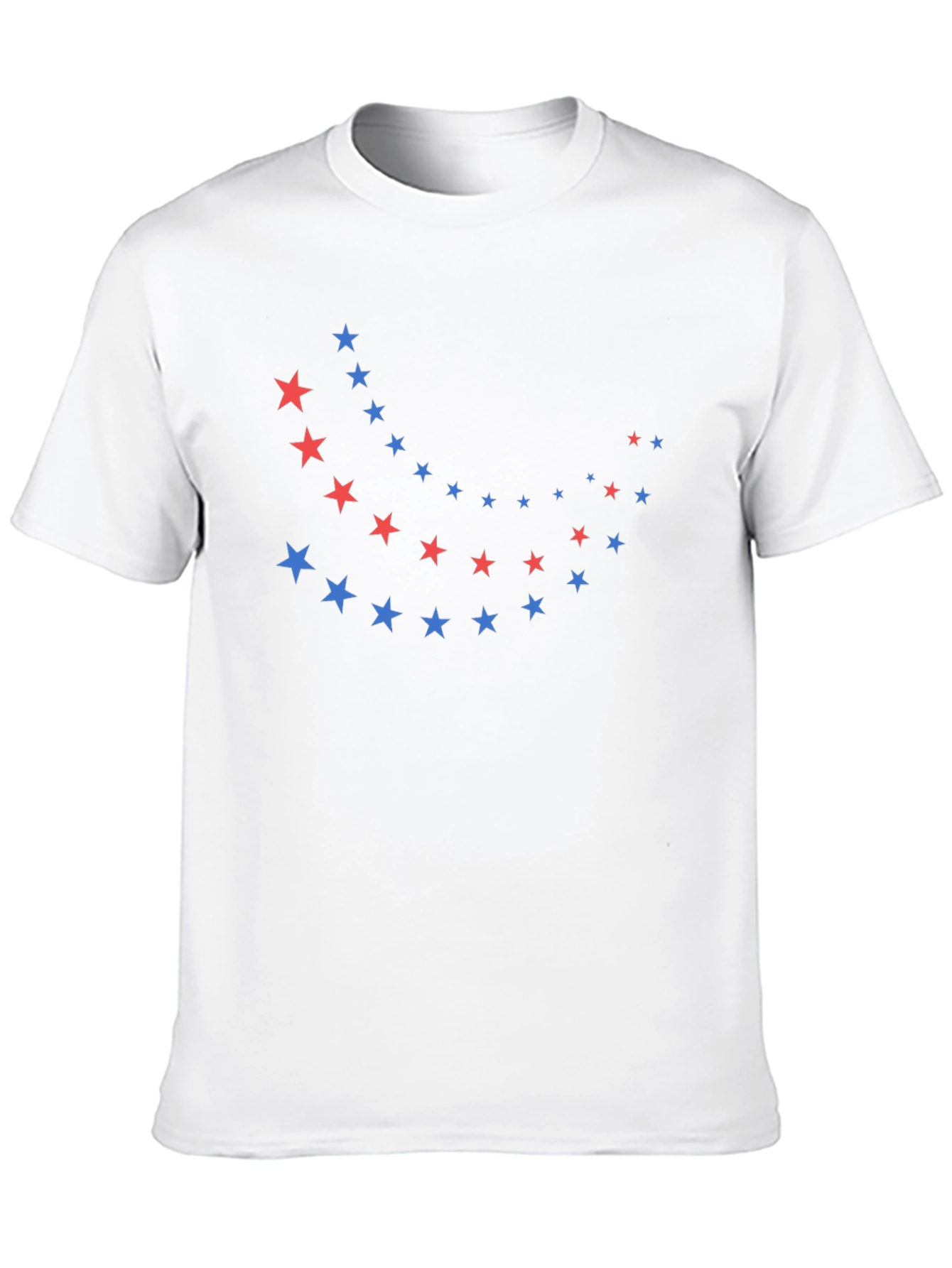 Stylish Black T-Shirt with Star Design