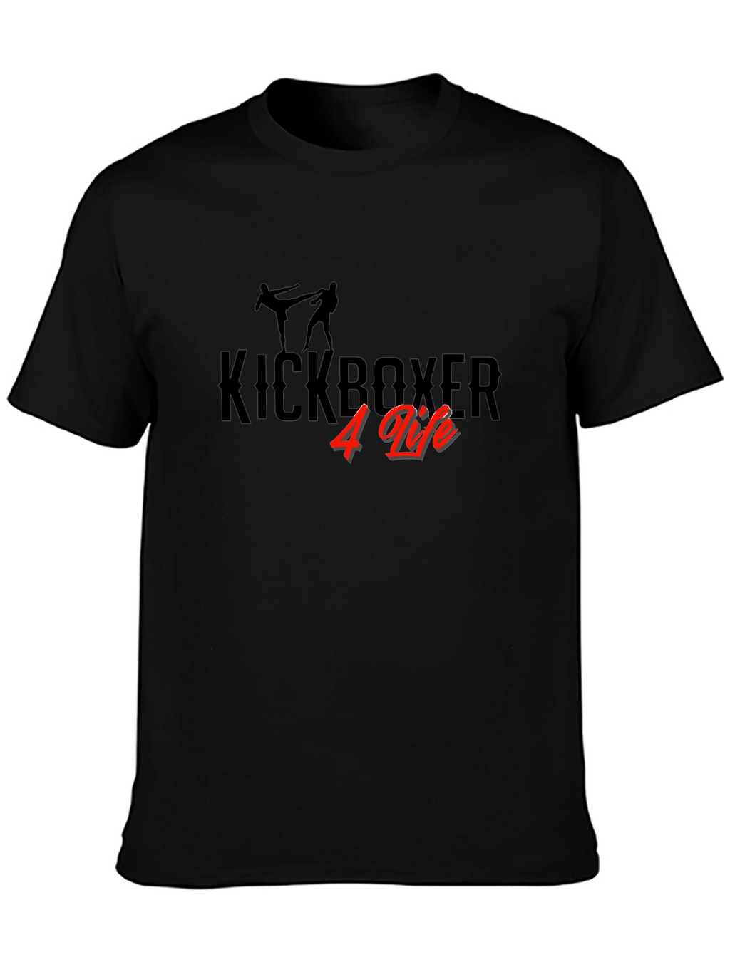Kickboxer 4 Life Black T-Shirt
