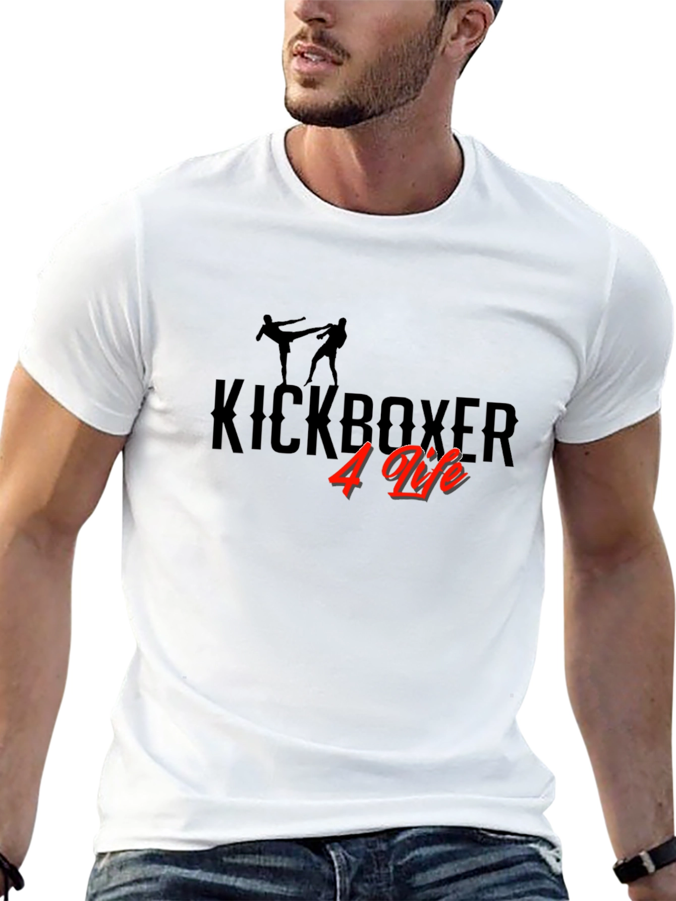 Kickboxer 4 Life Black T-Shirt