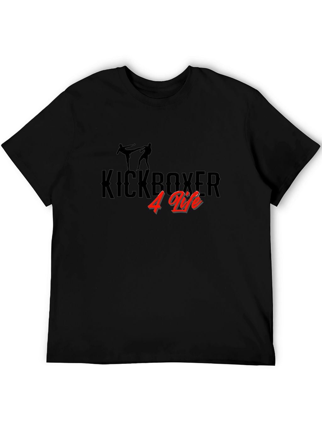Kickboxer 4 Life Black T-Shirt