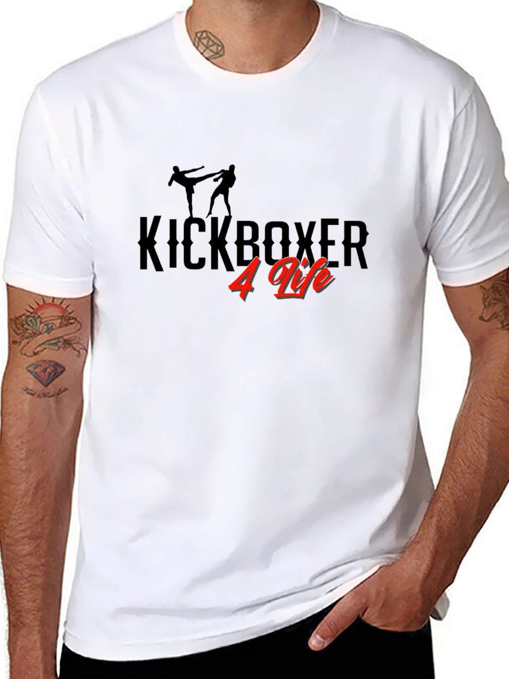Kickboxer 4 Life Black T-Shirt