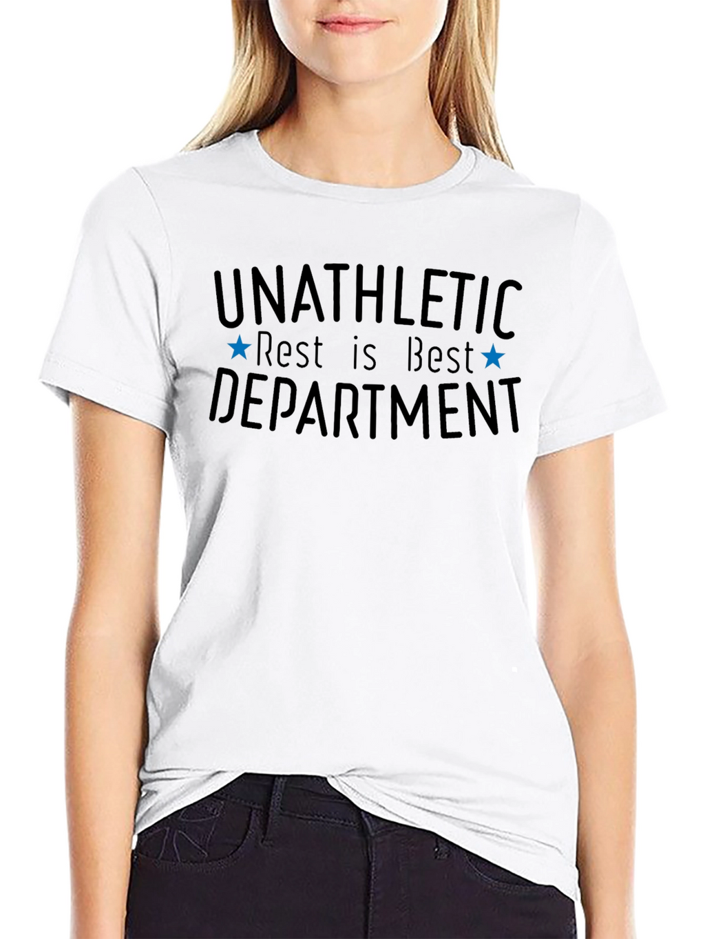 Unathletic Rest is Best Department Graphic Tee