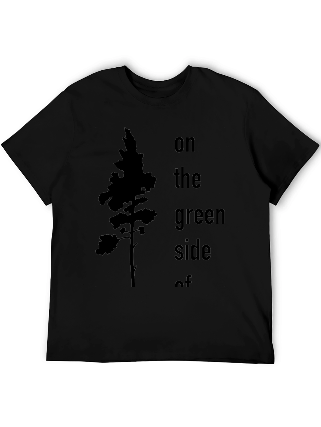 Green Side of the Tree T-Shirt - Nature Inspired Tee
