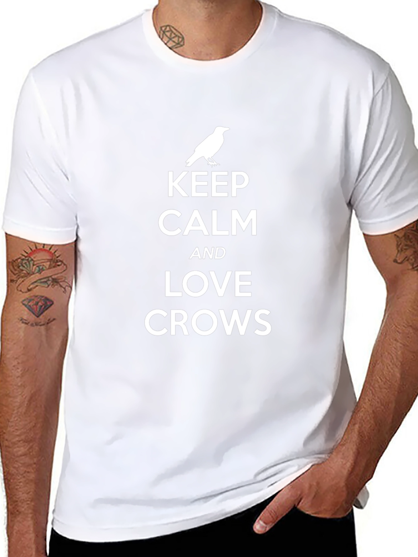 Keep Calm and Love Crows T-Shirt