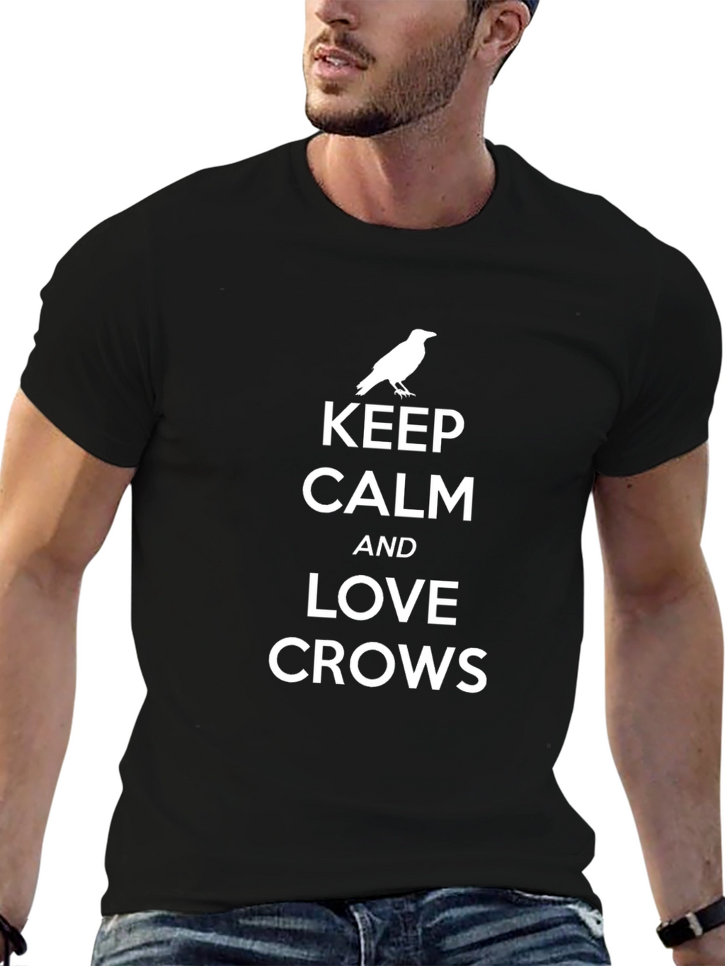 Keep Calm and Love Crows T-Shirt