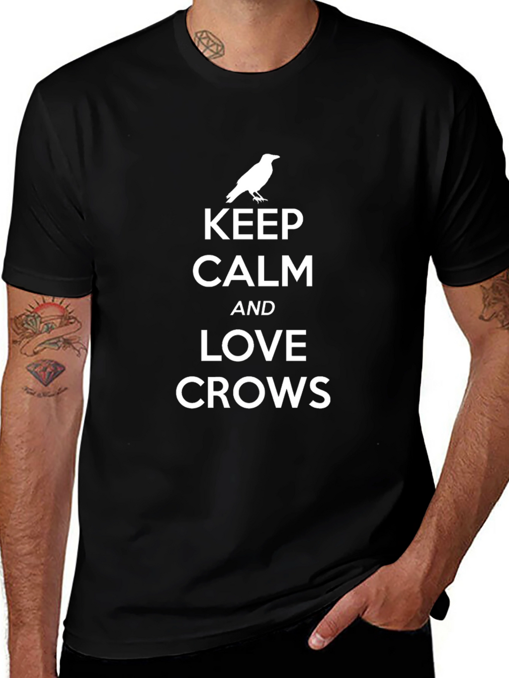 Keep Calm and Love Crows T-Shirt