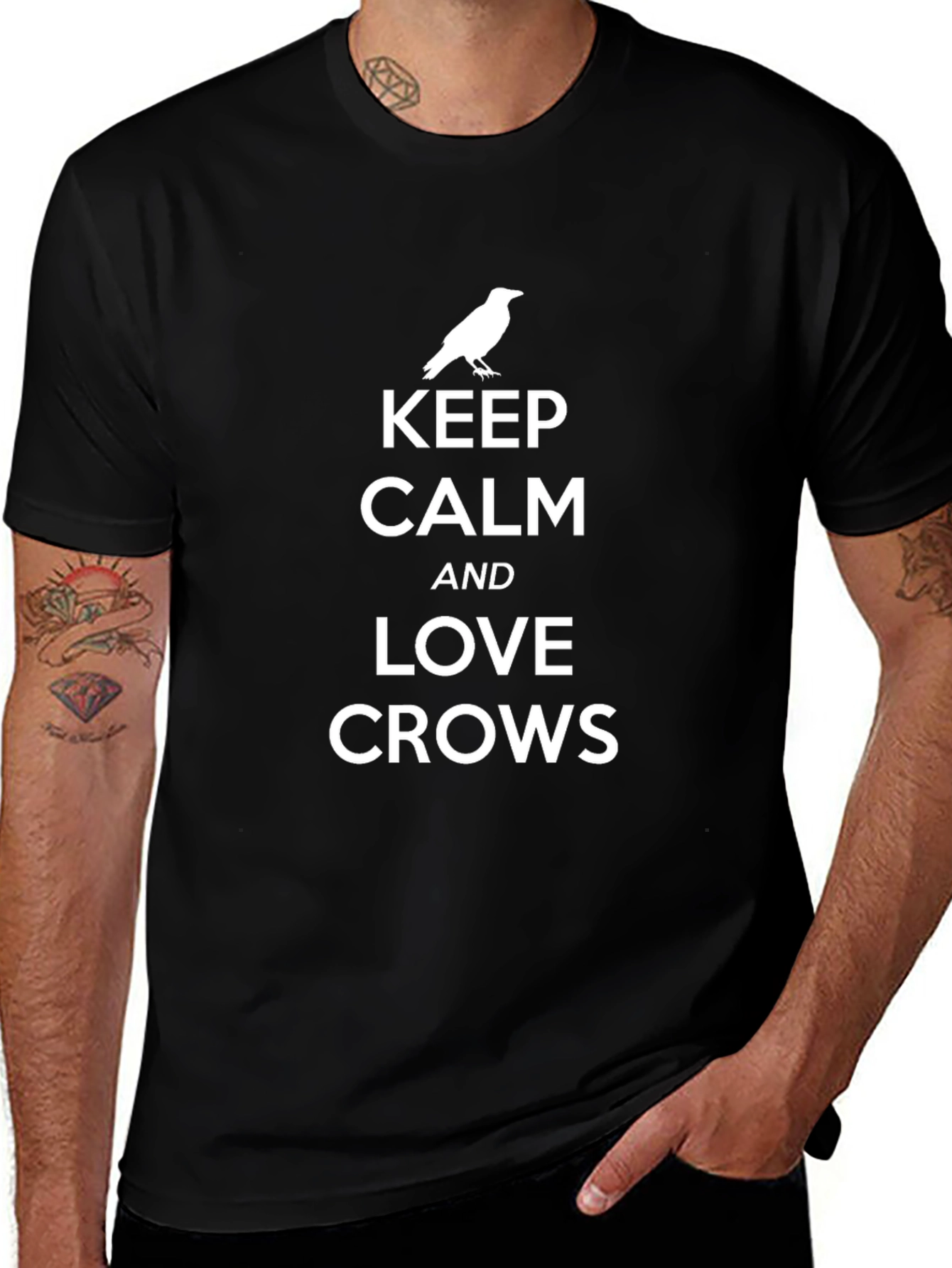 Keep Calm and Love Crows T-Shirt