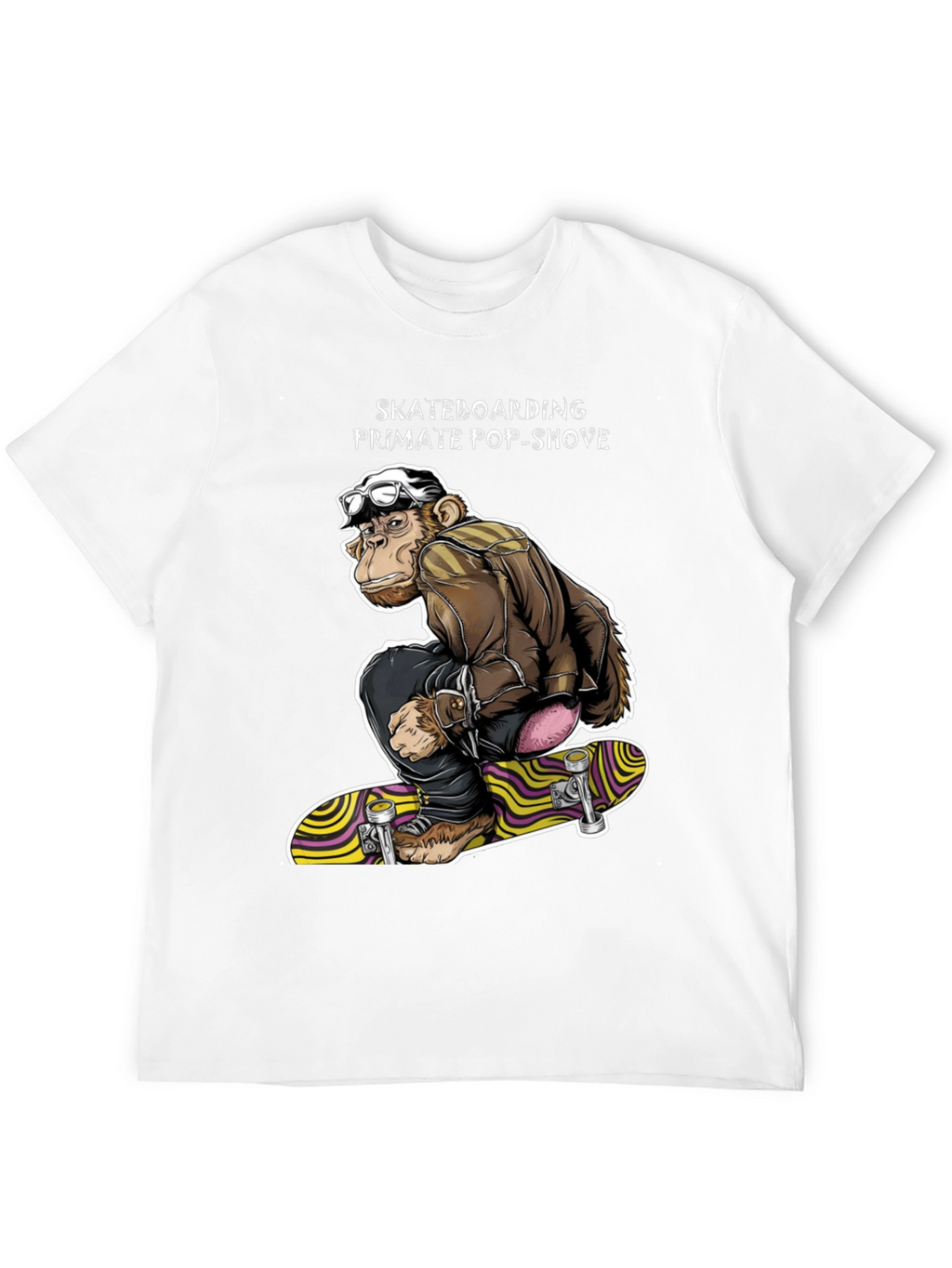 Skateboarding Primate Pop-Shove T-Shirt