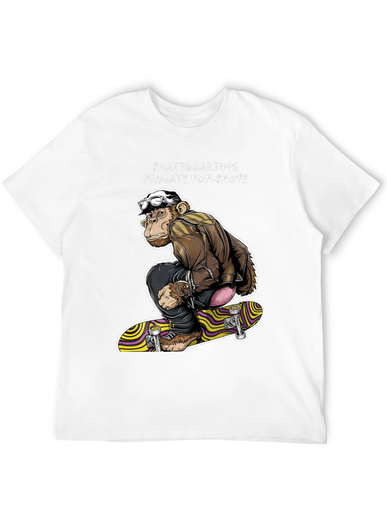 Skateboarding Primate Pop-Shove T-Shirt
