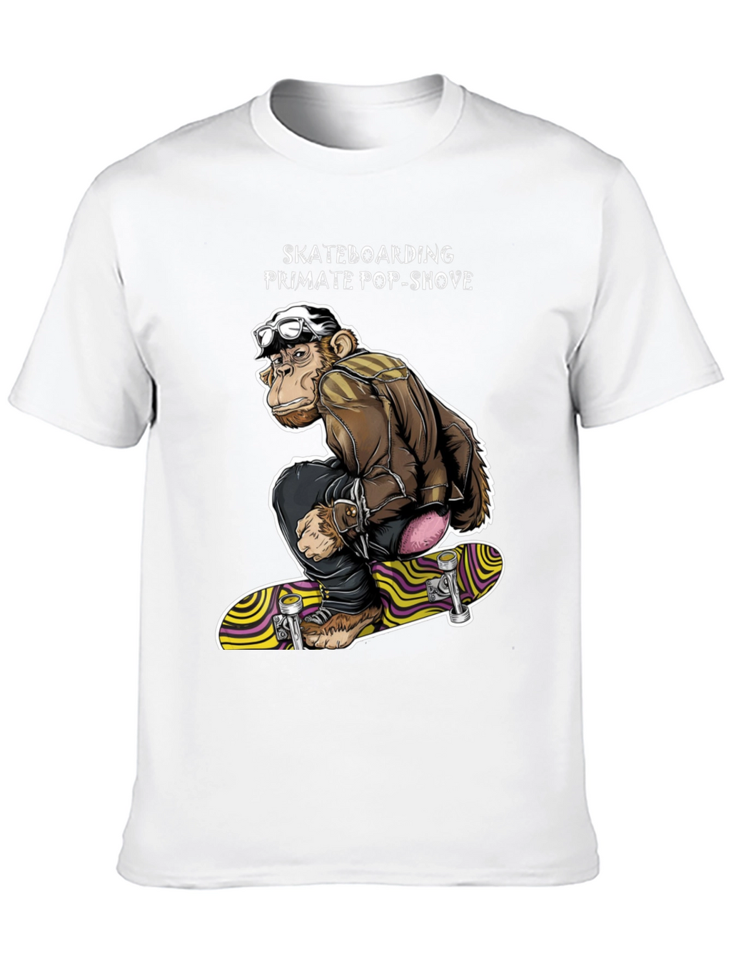 Skateboarding Primate Pop-Shove T-Shirt