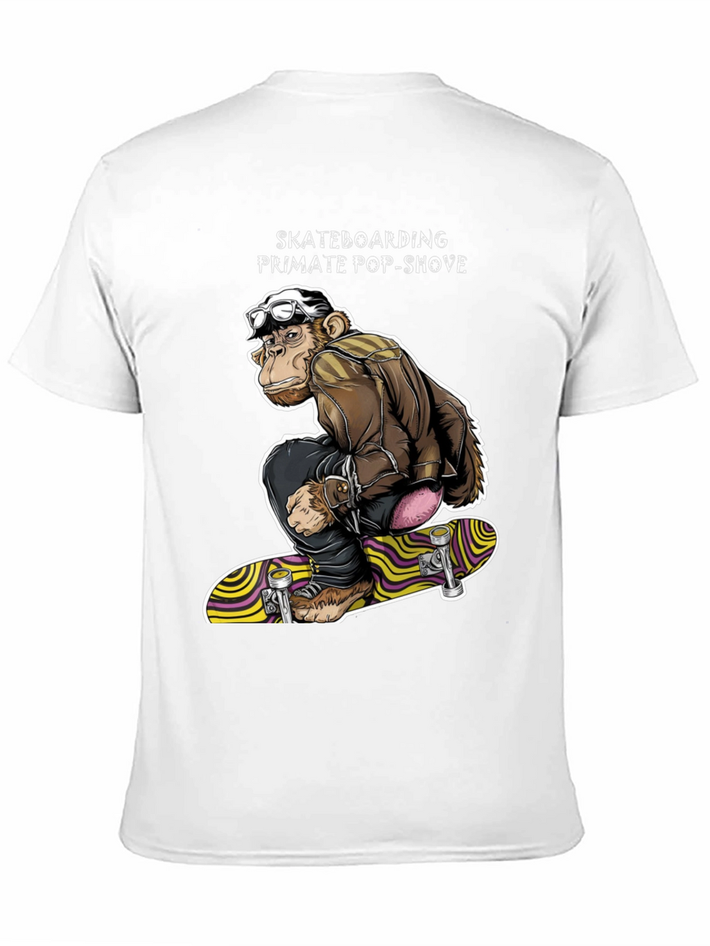 Skateboarding Primate Pop-Shove T-Shirt