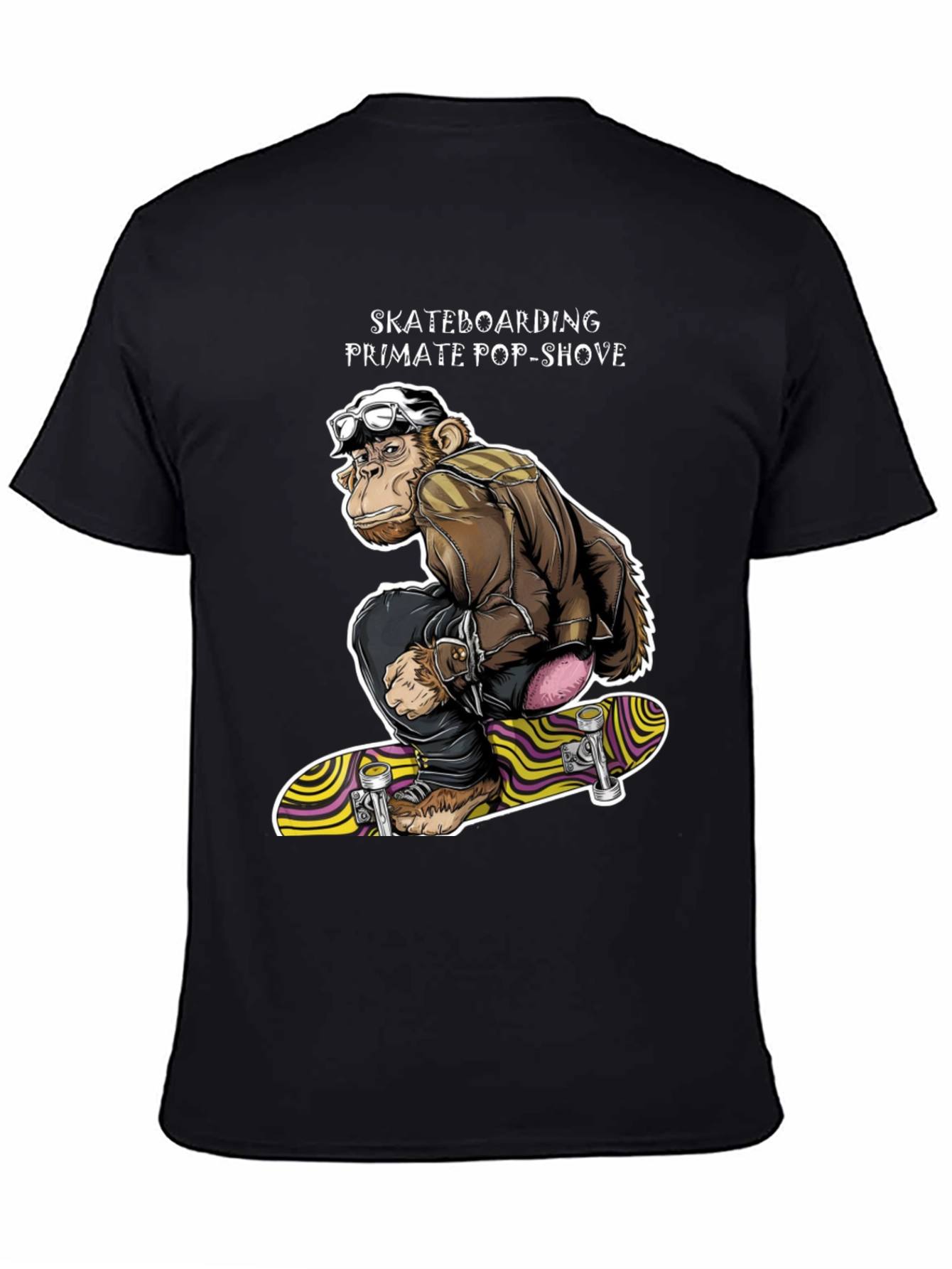 Skateboarding Primate Pop-Shove T-Shirt