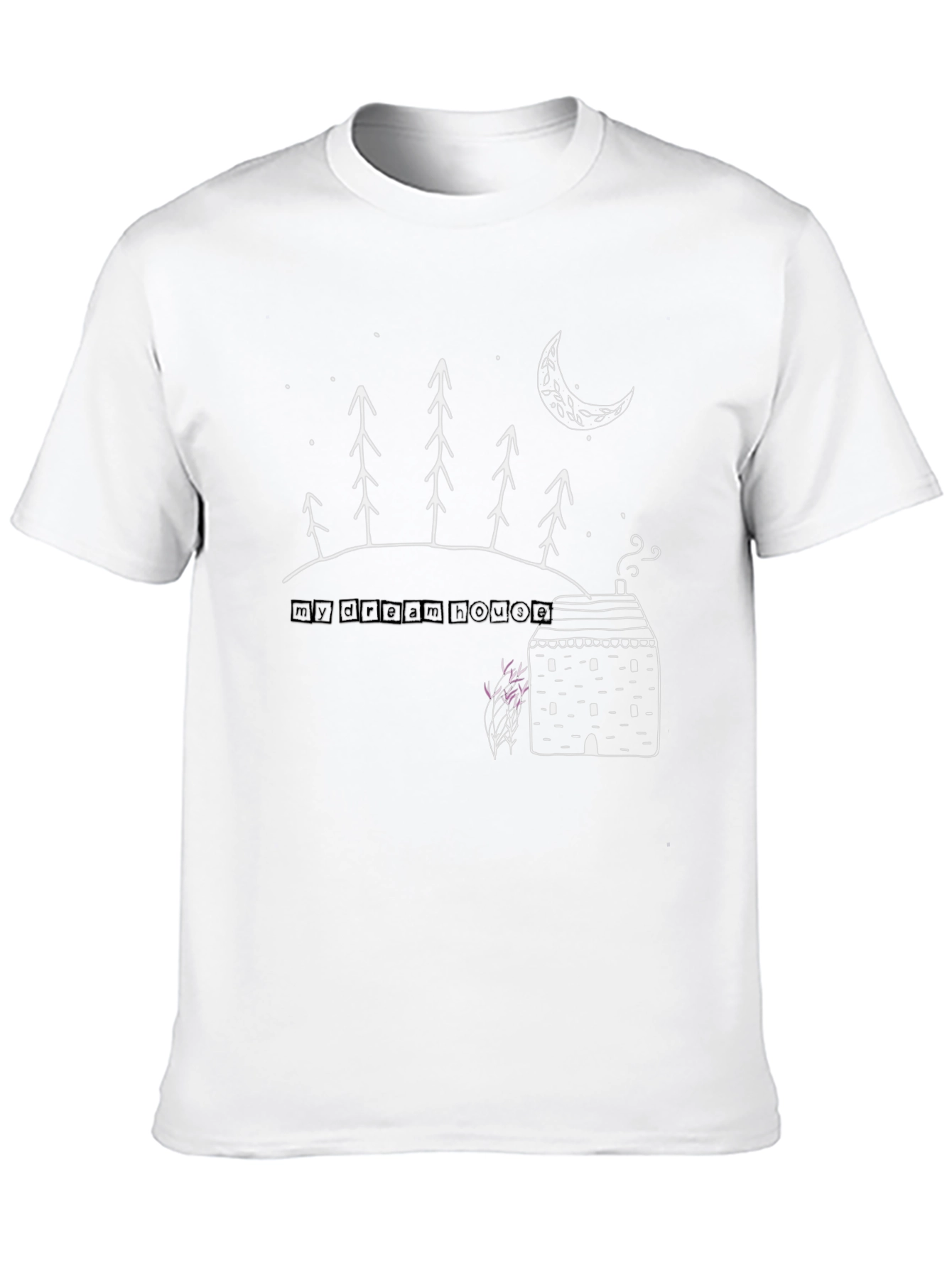 My Dream House Graphic T-Shirt - Black