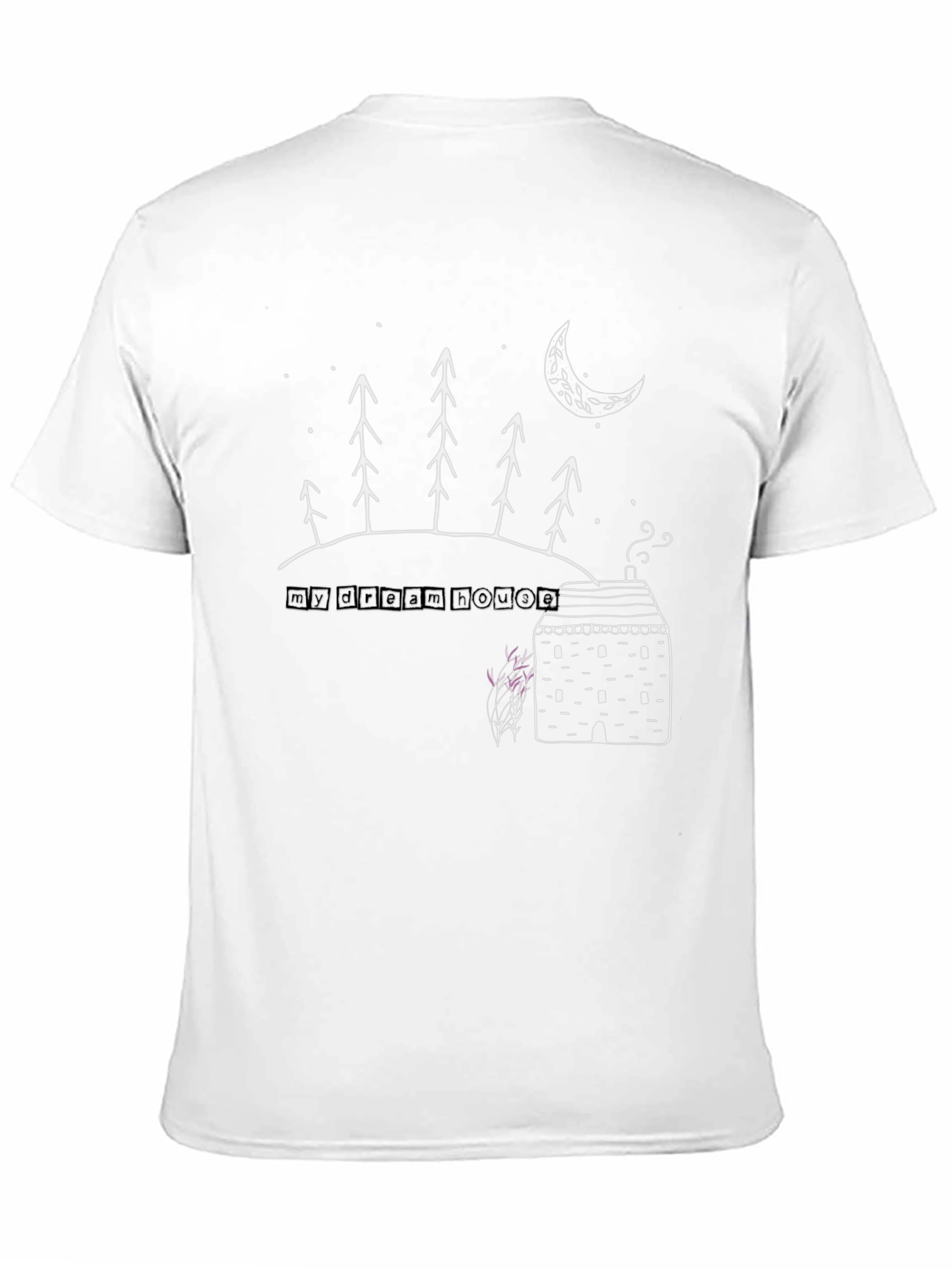 My Dream House Graphic T-Shirt - Black