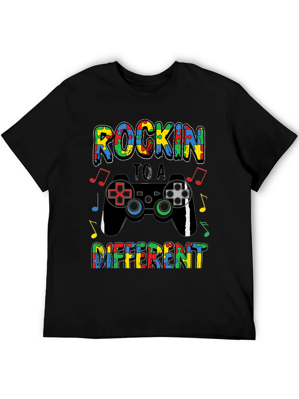 Autism Awareness Gamer T-Shirt