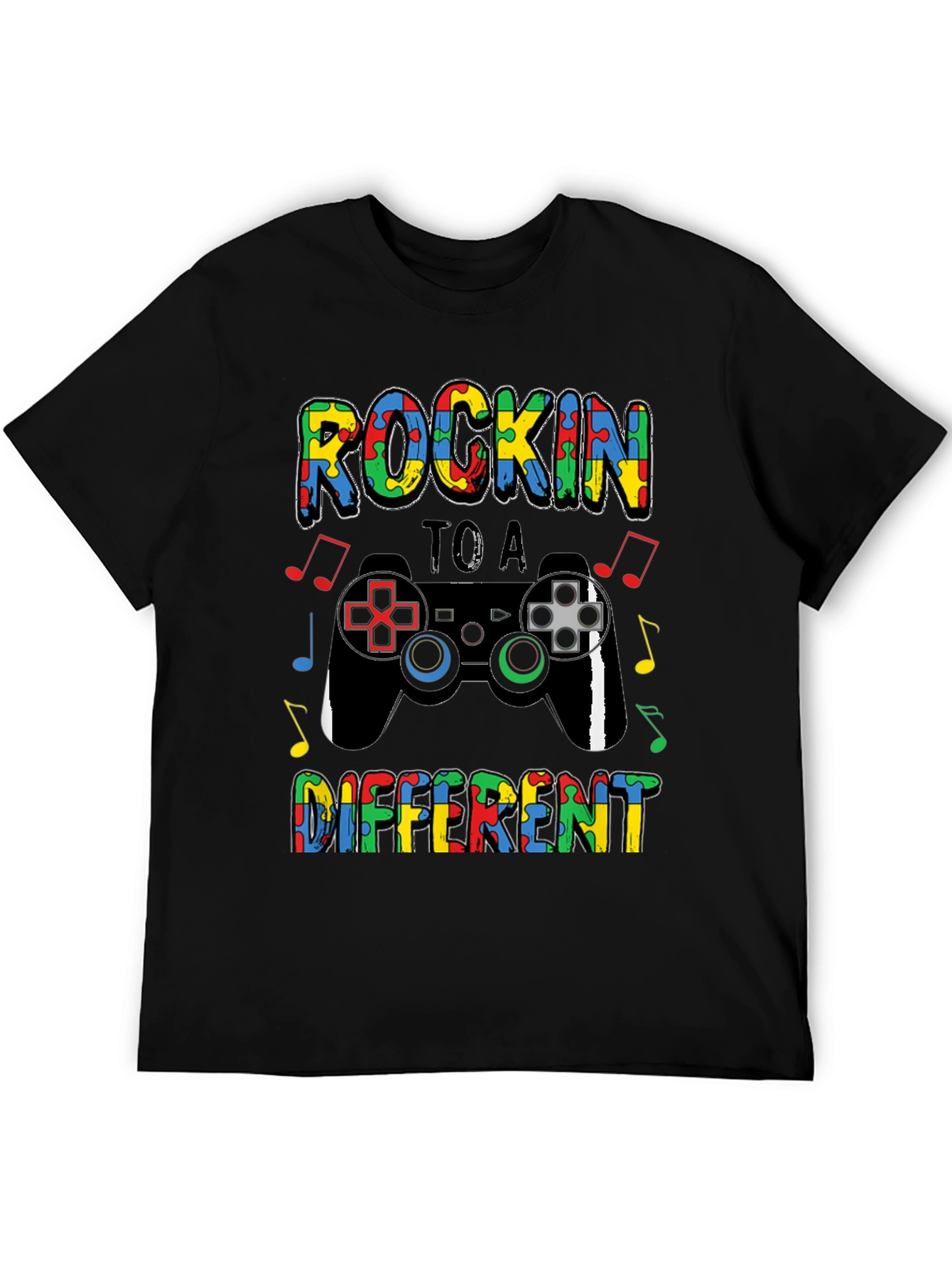 Autism Awareness Gamer T-Shirt