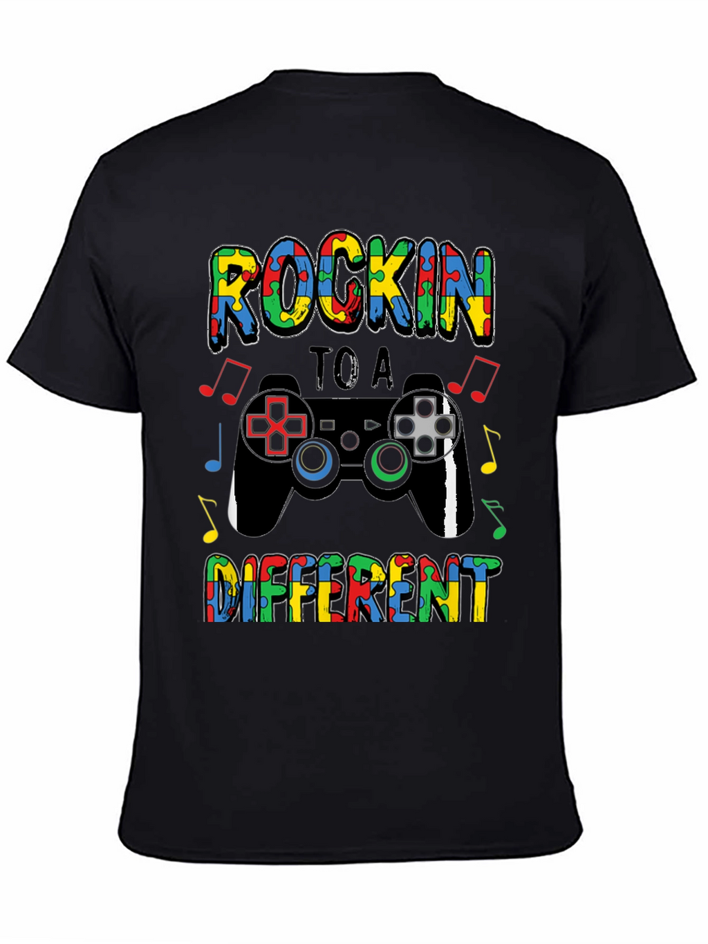 Autism Awareness Gamer T-Shirt