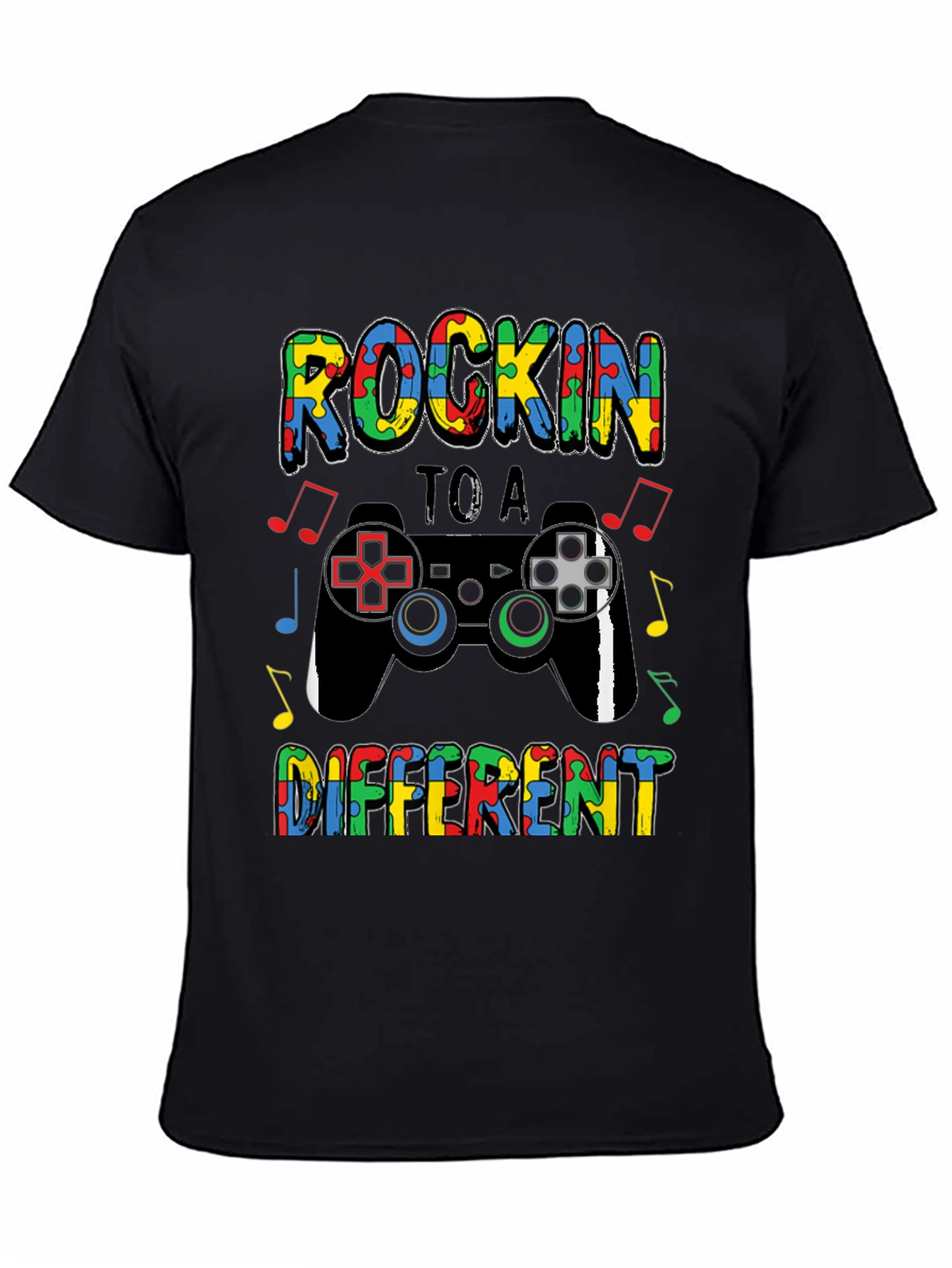 Autism Awareness Gamer T-Shirt