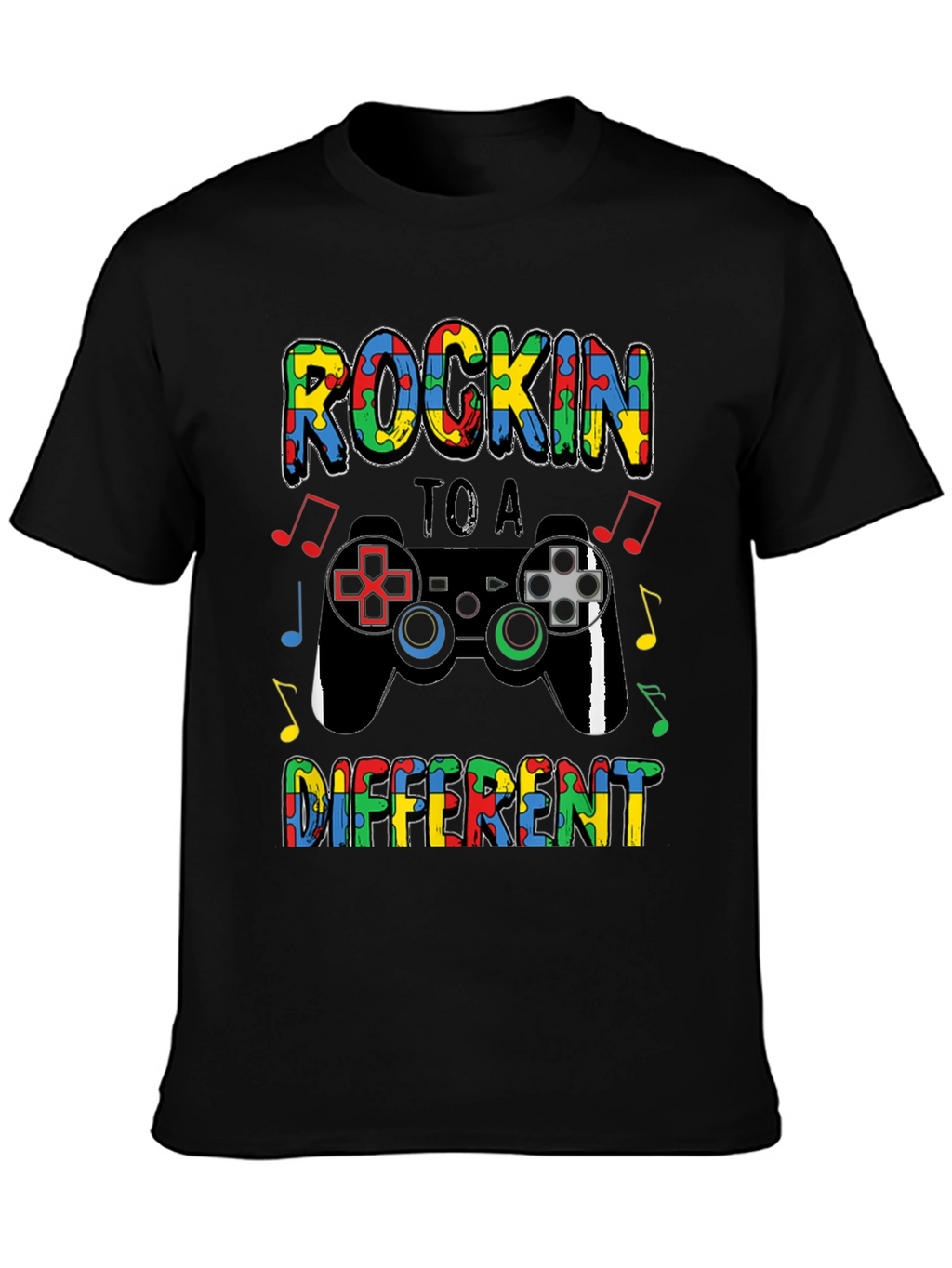 Autism Awareness Gamer T-Shirt