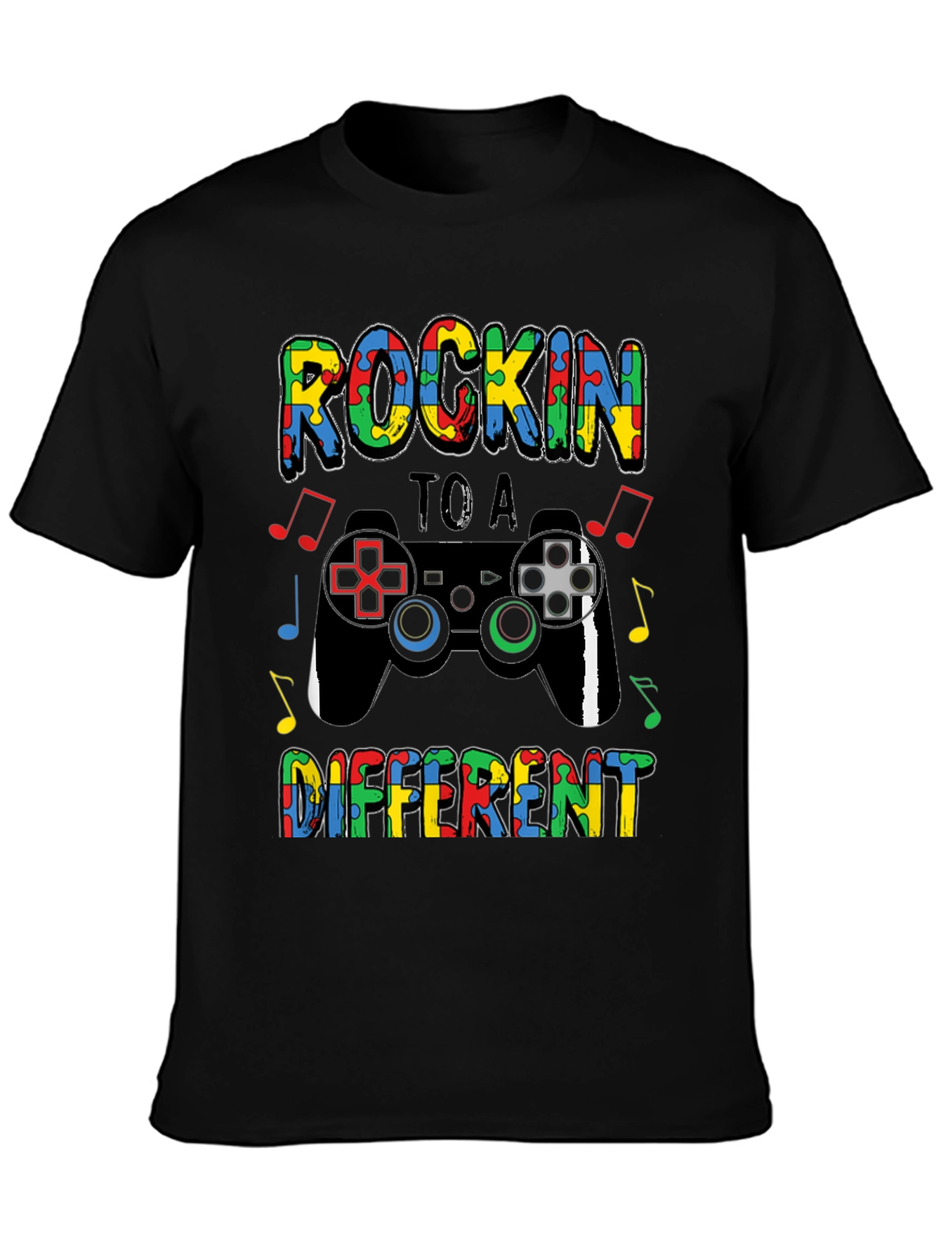 Autism Awareness Gamer T-Shirt