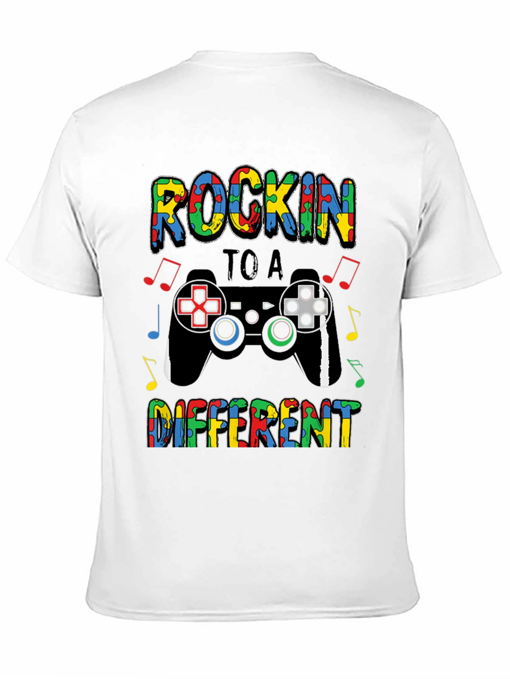 Autism Awareness Gamer T-Shirt