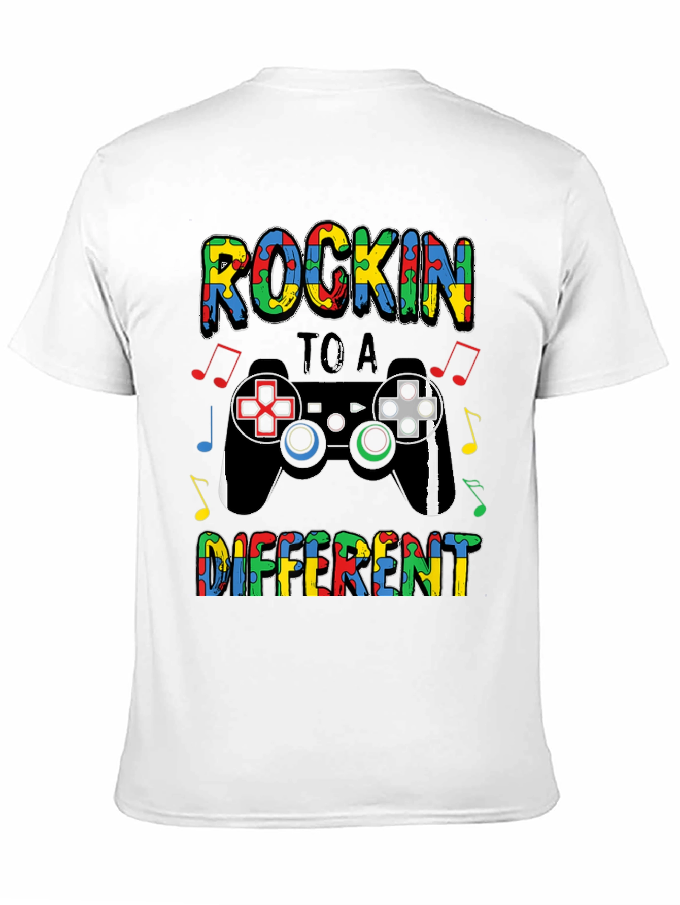 Autism Awareness Gamer T-Shirt