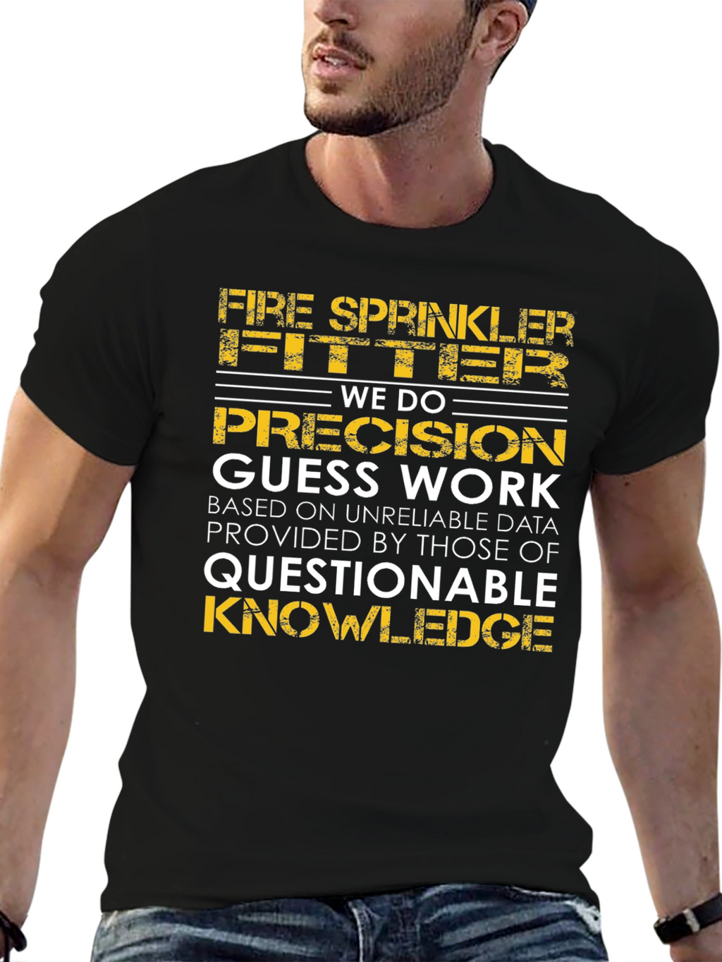 Fire Sprinkler Fitter Precision T-Shirt