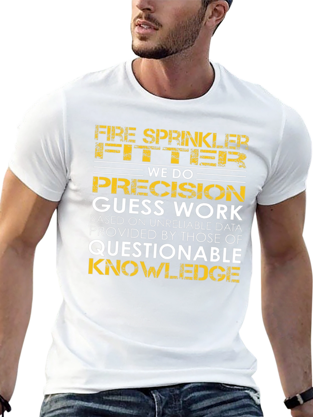 Fire Sprinkler Fitter Precision T-Shirt