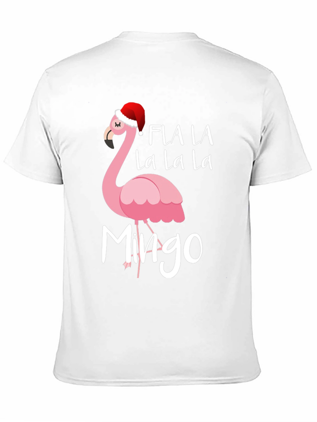 Festive Flamingo Christmas T-Shirt