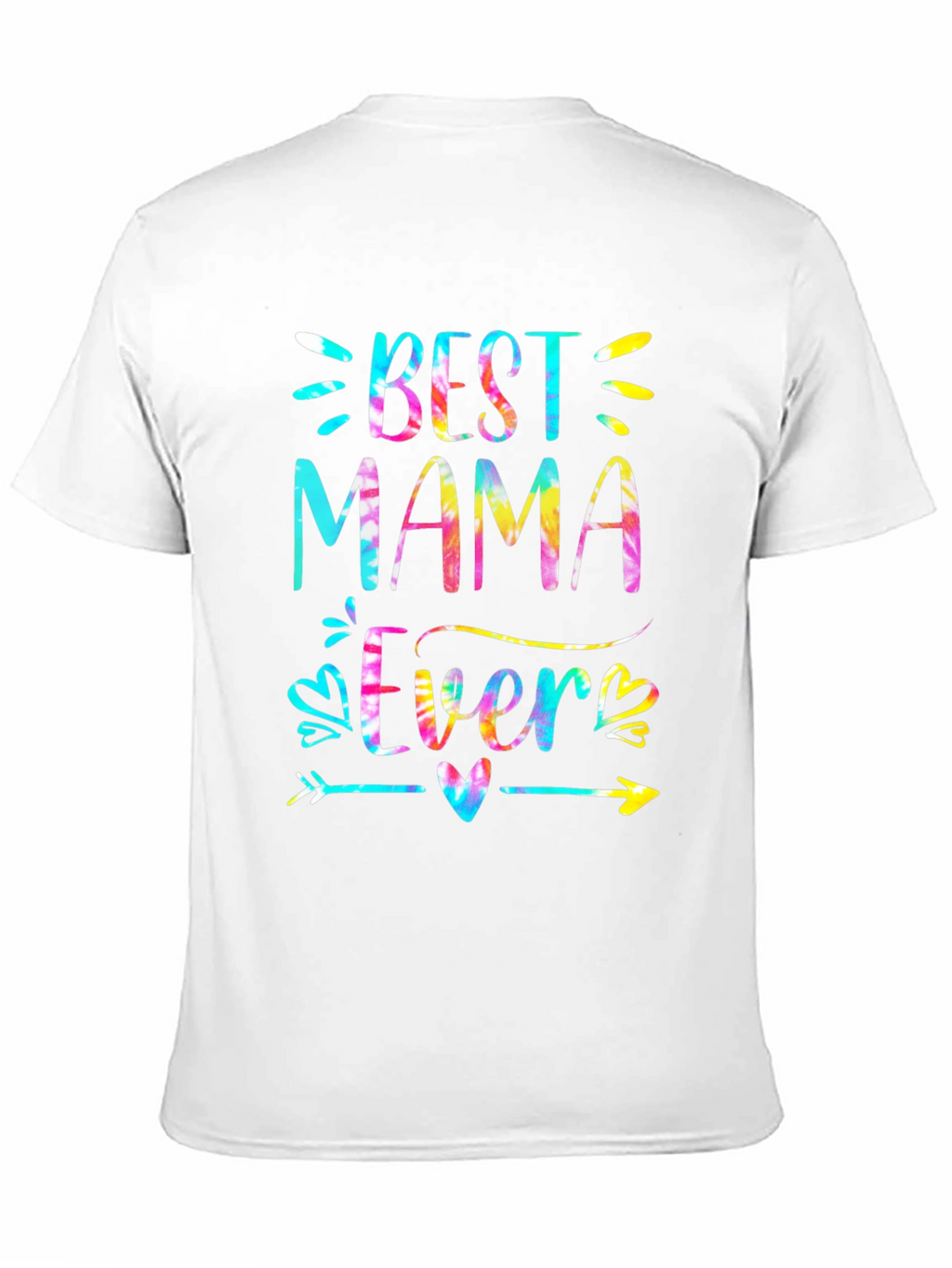 Best Mama Ever Tie Dye Graphic Tee