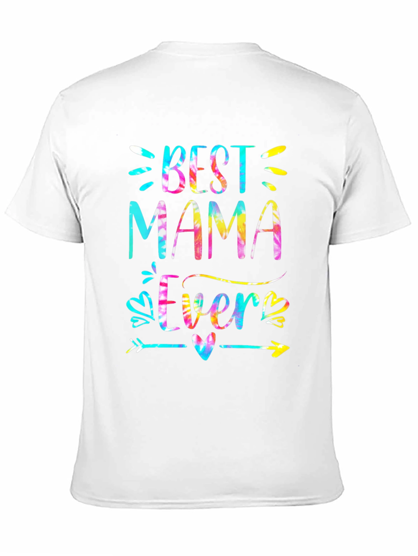 Best Mama Ever Tie Dye Graphic Tee