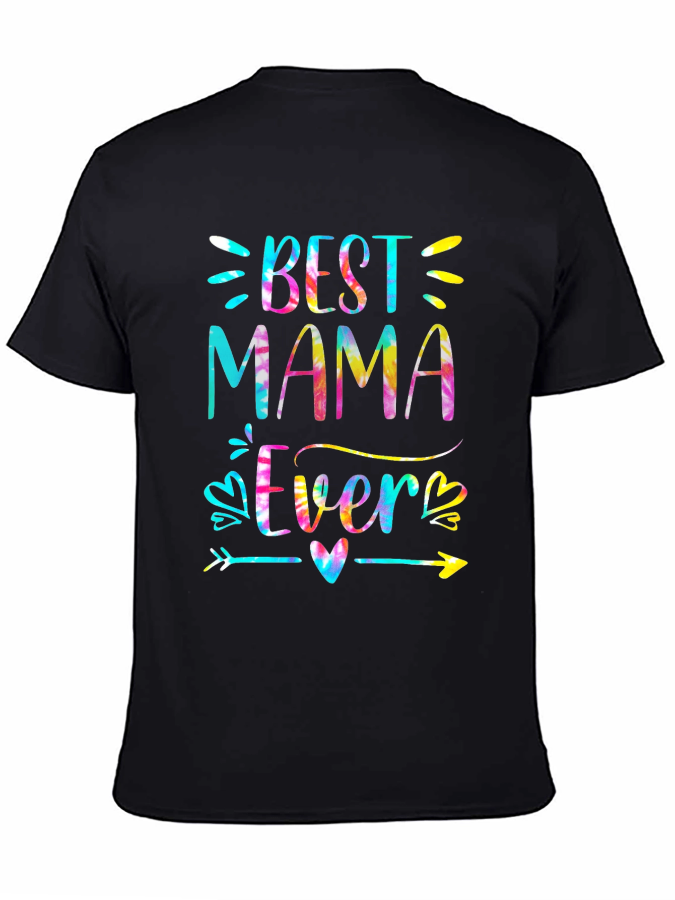Best Mama Ever Tie Dye Graphic Tee