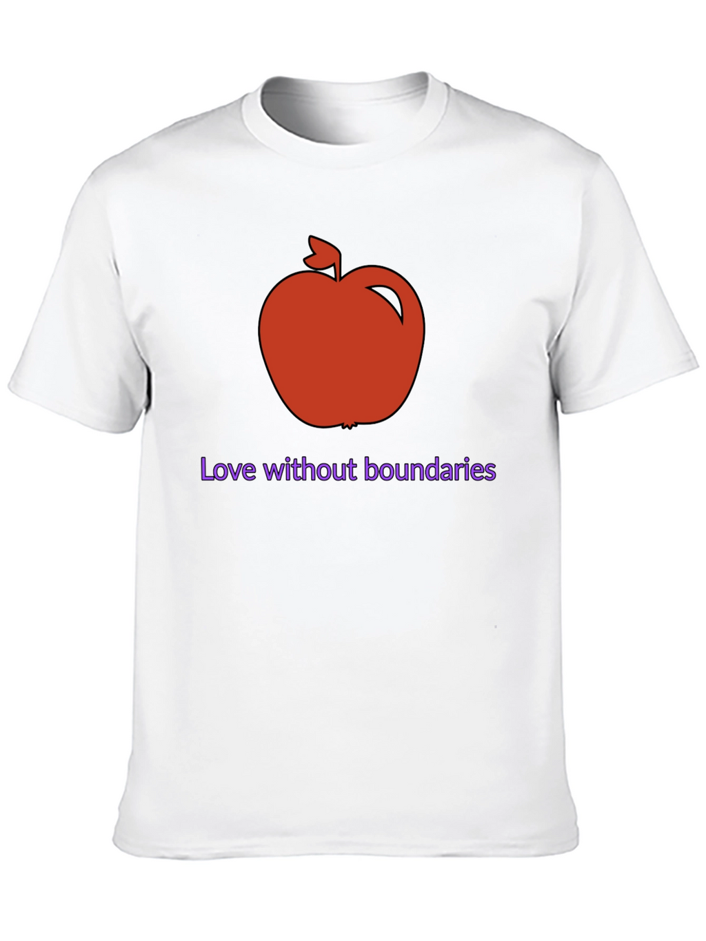Apple Love Without Boundaries Graphic Tee