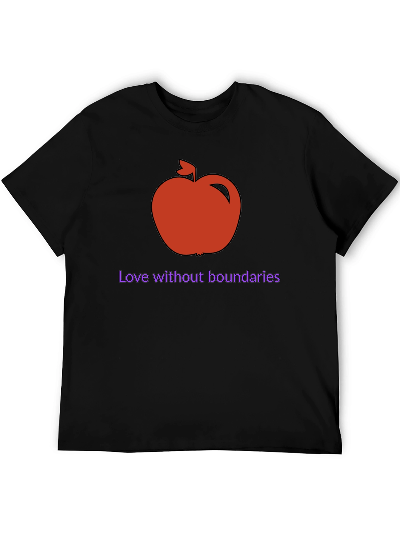 Apple Love Without Boundaries Graphic Tee