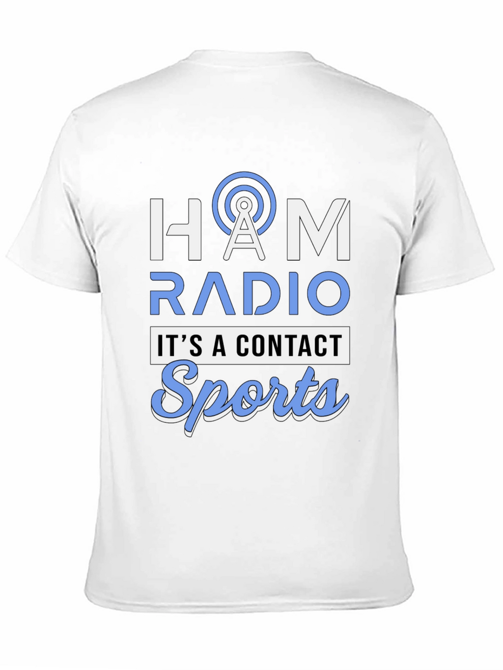 HAM Radio Contact Sports Graphic Tee