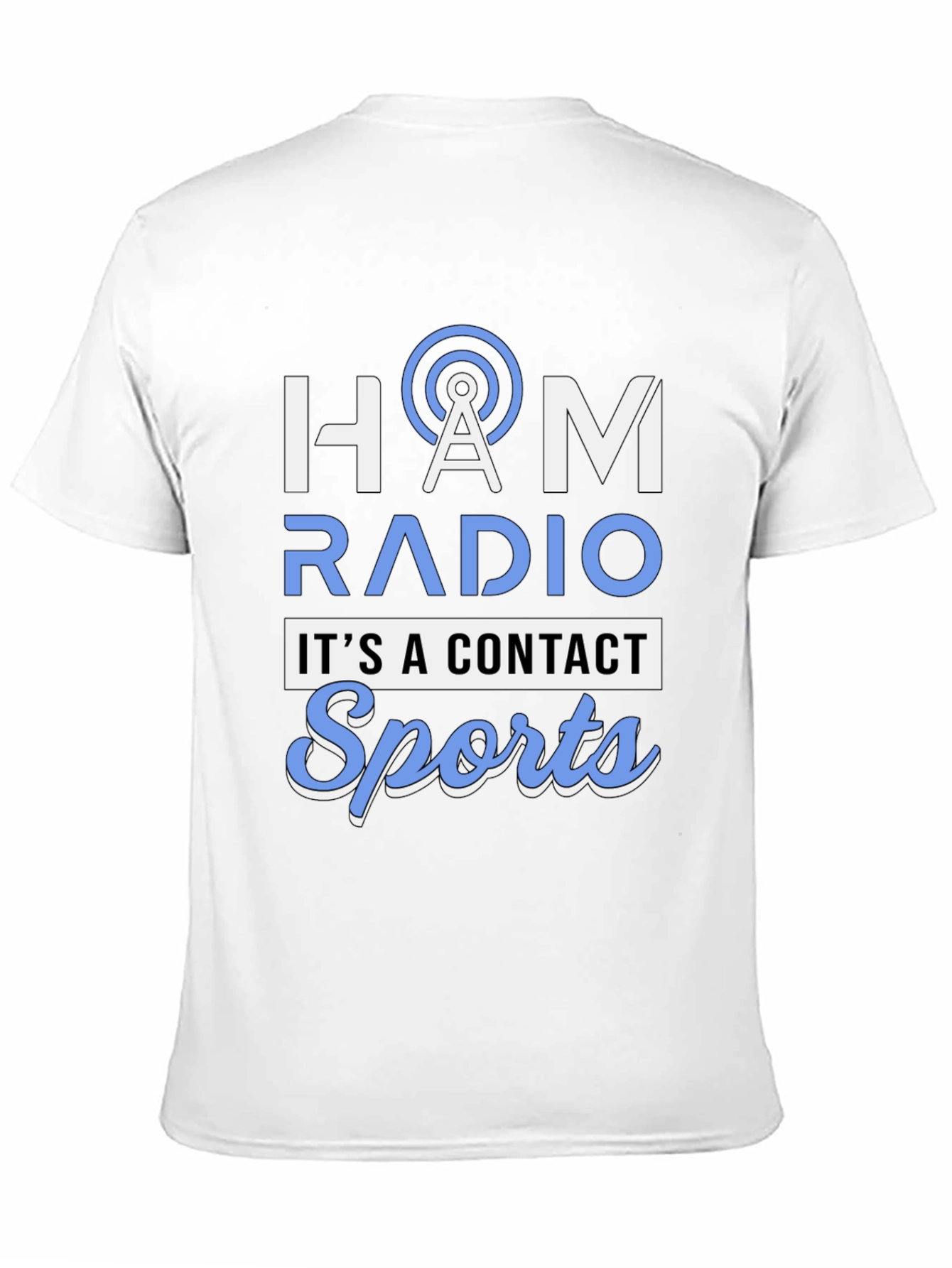 HAM Radio Contact Sports Graphic Tee