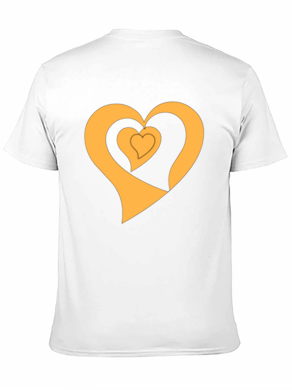 Golden Heart Trio Black T-Shirt