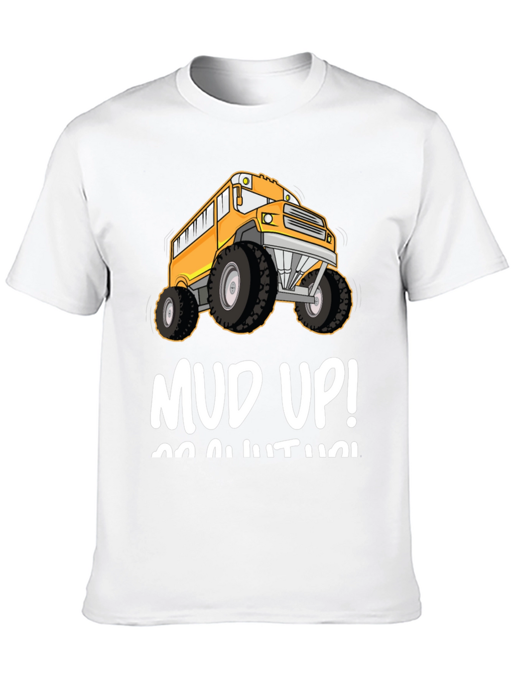 Mud Up! Monster School Bus T-Shirt