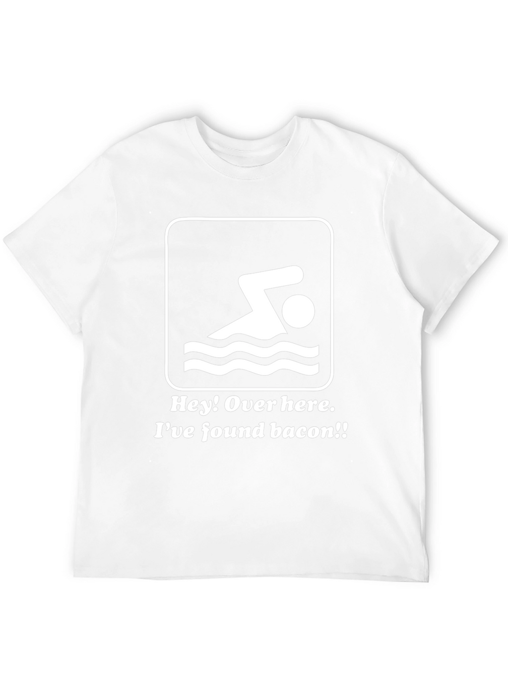 Funny Swimmer Bacon T-Shirt