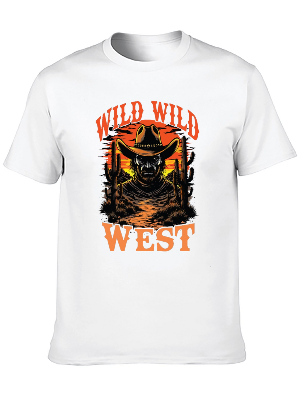 Wild West Cowboy Graphic Tee