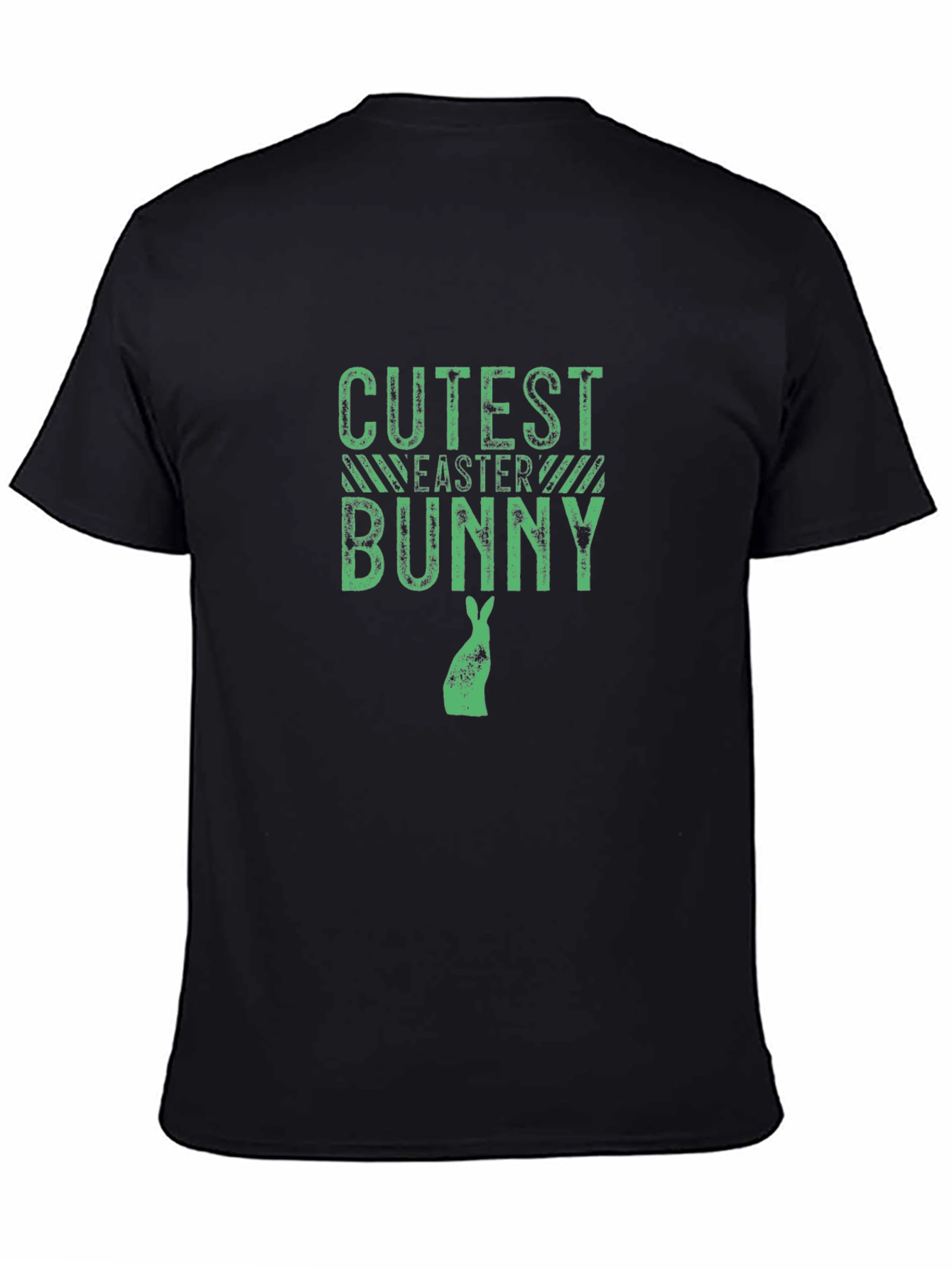 Cutest Easter Bunny Graphic Tee - Black