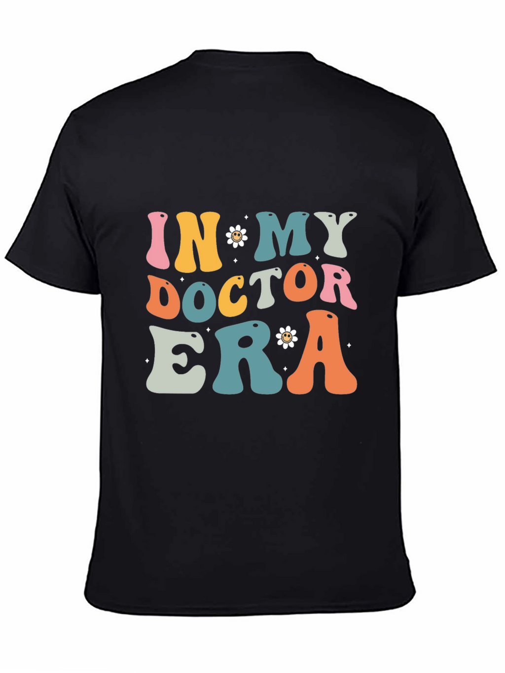 In My Doctor Era Black T-Shirt