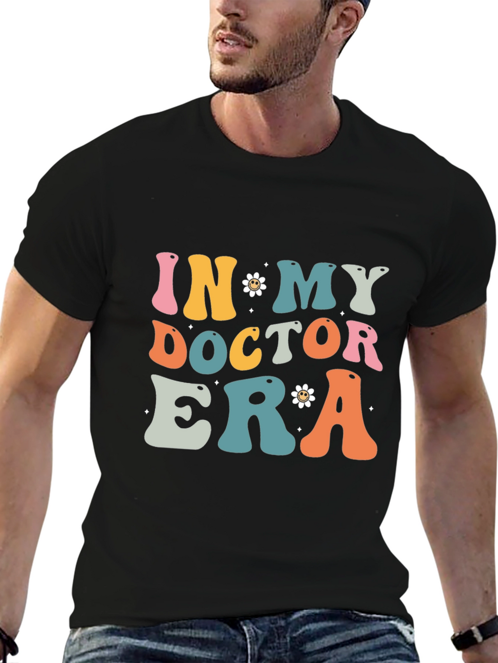 In My Doctor Era Black T-Shirt