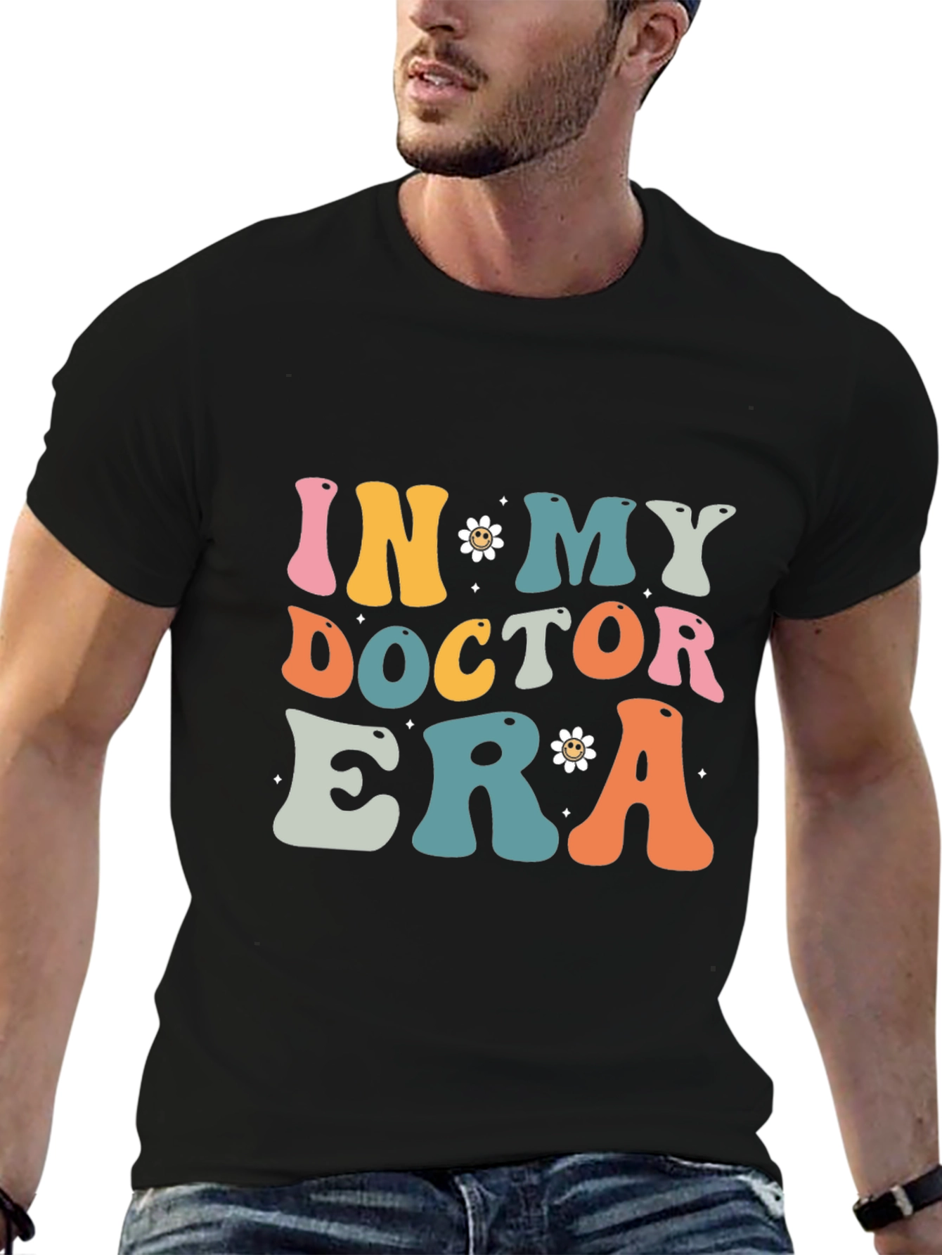 In My Doctor Era Black T-Shirt