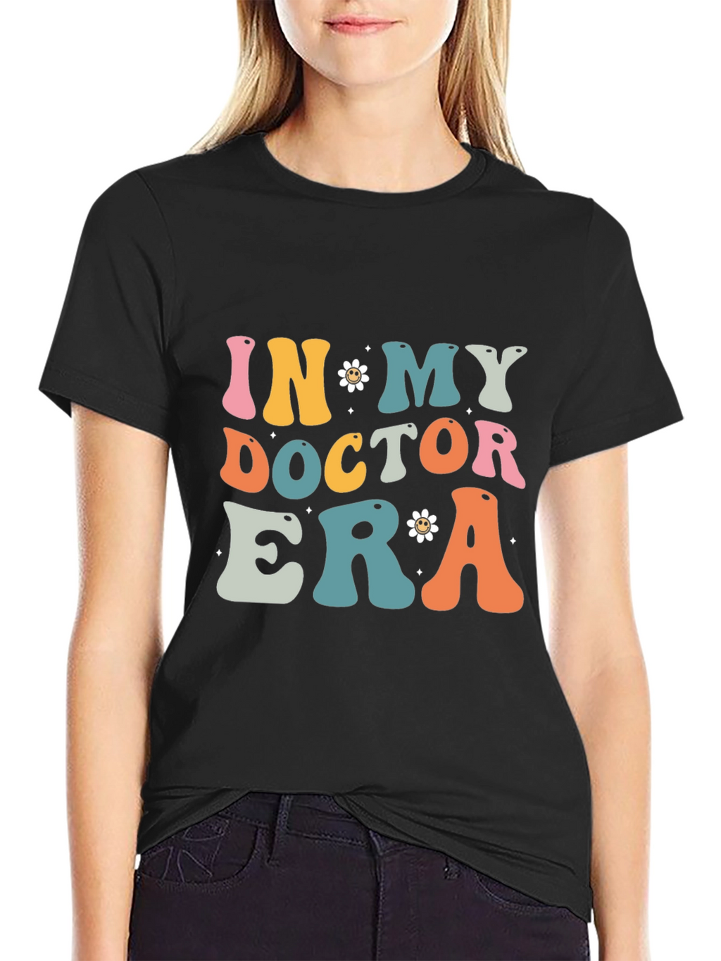 In My Doctor Era Black T-Shirt