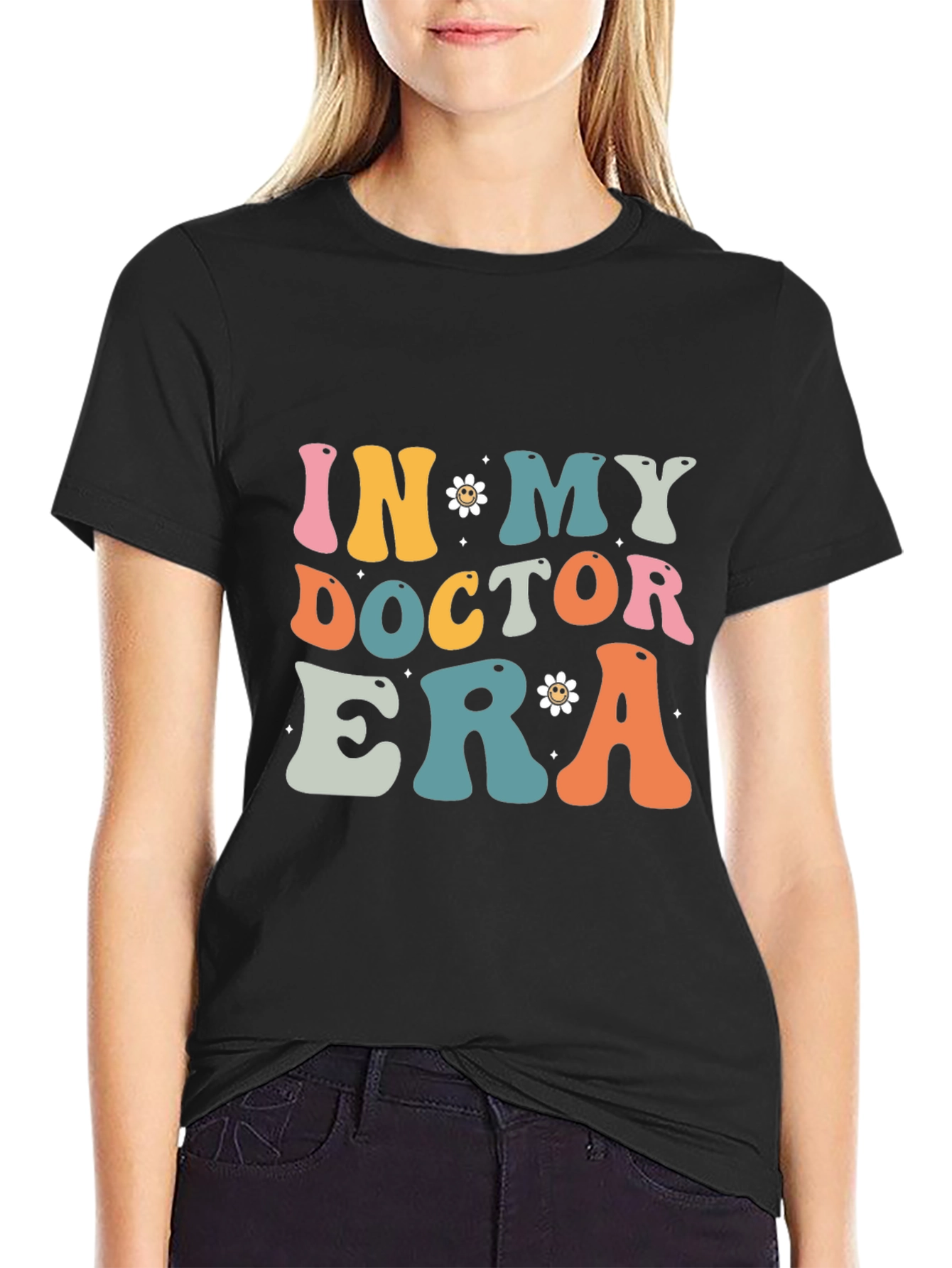 In My Doctor Era Black T-Shirt