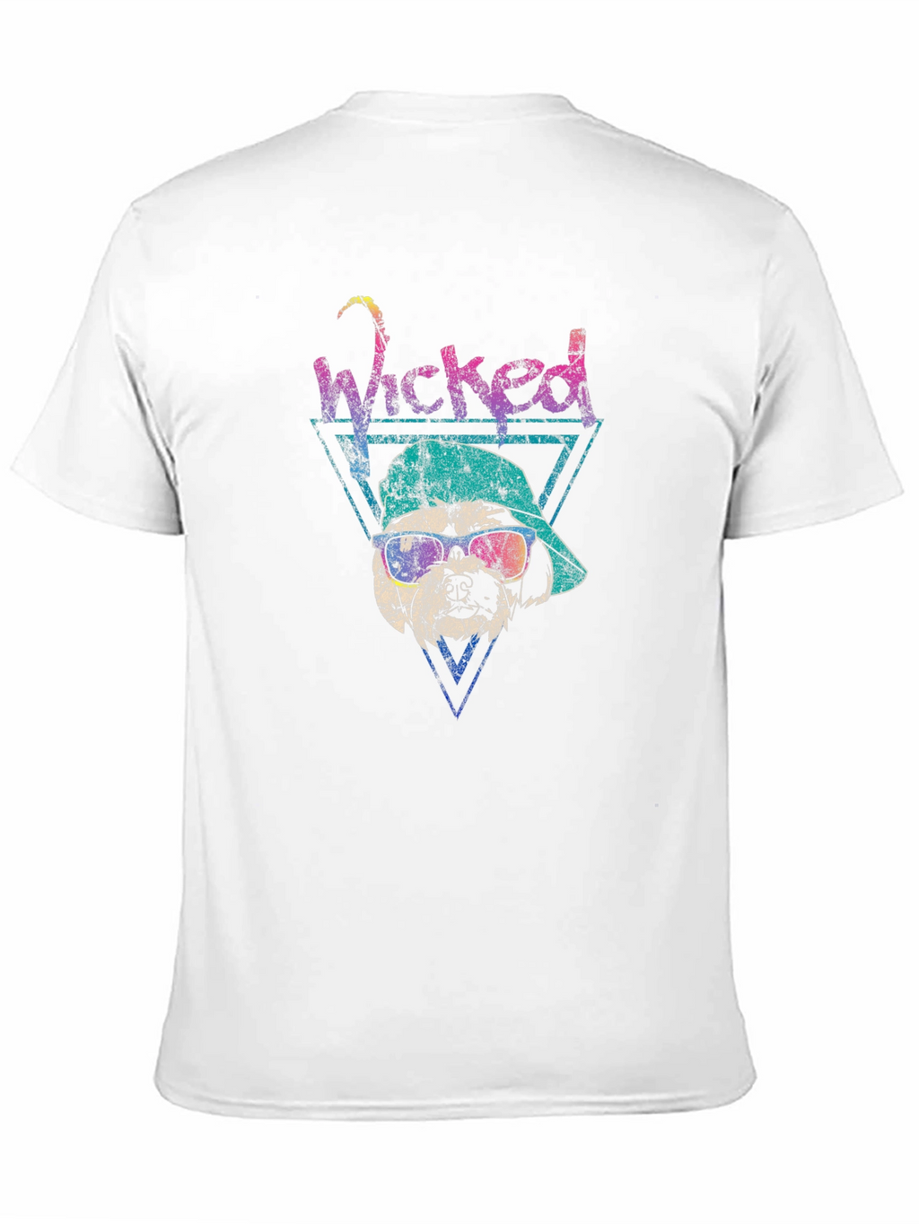 Wicked Dog Graphic Tee - Retro Style