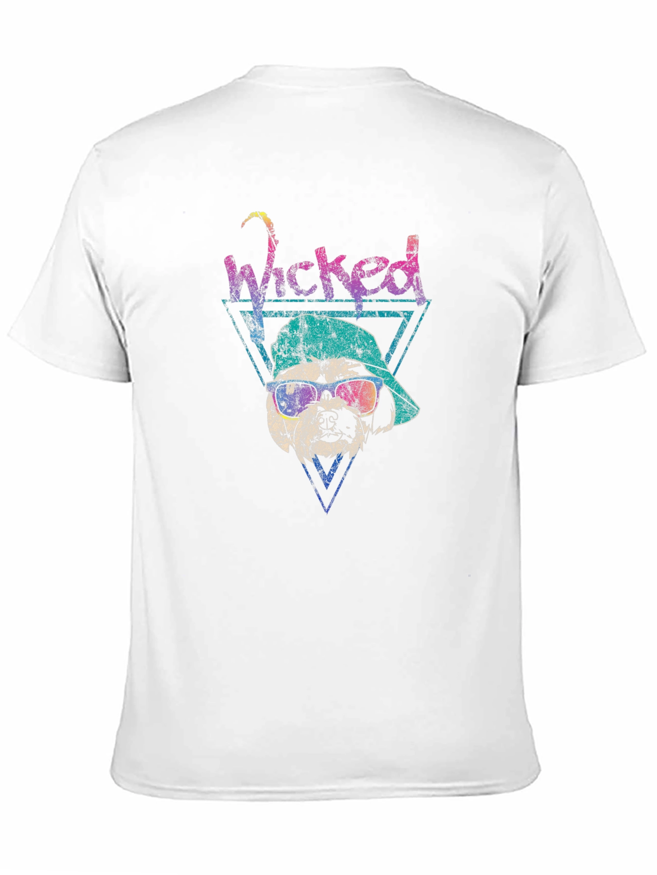 Wicked Dog Graphic Tee - Retro Style